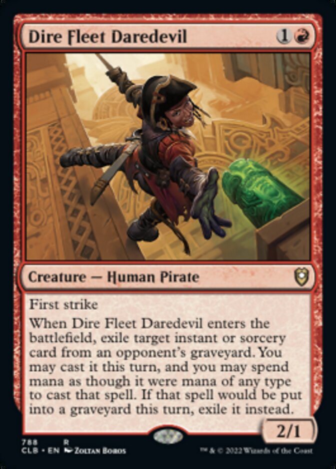 Dire Fleet Daredevil [Commander Legends: Battle for Baldur's Gate] | Deep Dive Games St. Marys