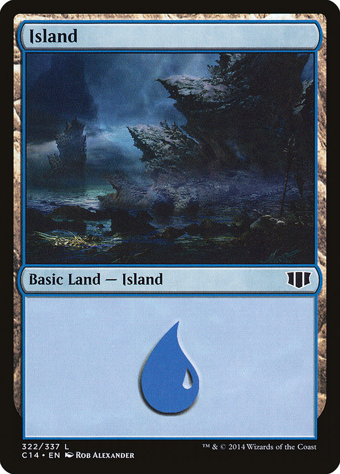 Island (322) [Commander 2014] | Deep Dive Games St. Marys