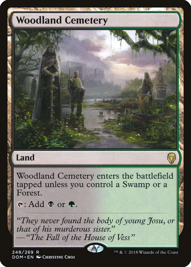 Woodland Cemetery [Dominaria] | Deep Dive Games St. Marys