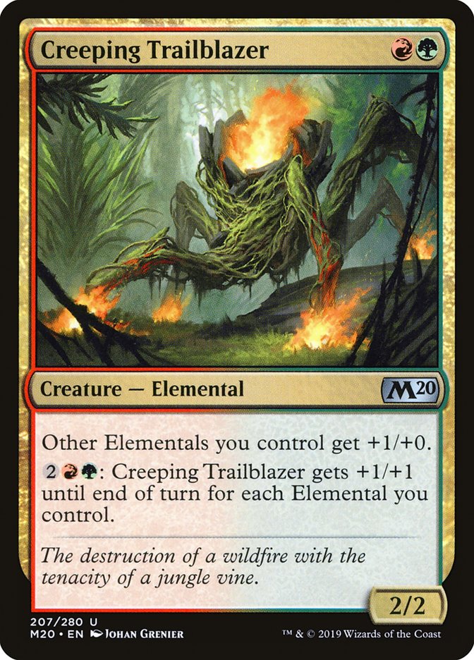 Creeping Trailblazer [Core Set 2020] | Deep Dive Games St. Marys