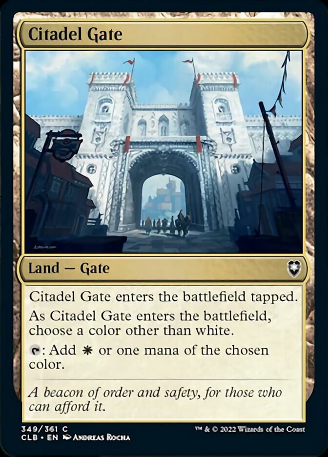 Citadel Gate [Commander Legends: Battle for Baldur's Gate] | Deep Dive Games St. Marys