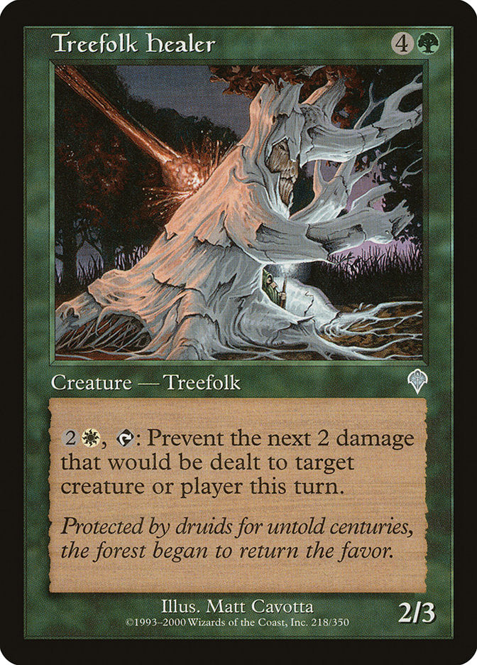 Treefolk Healer [Invasion] | Deep Dive Games St. Marys