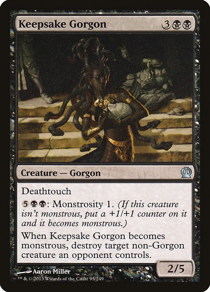 Keepsake Gorgon [Theros] | Deep Dive Games St. Marys
