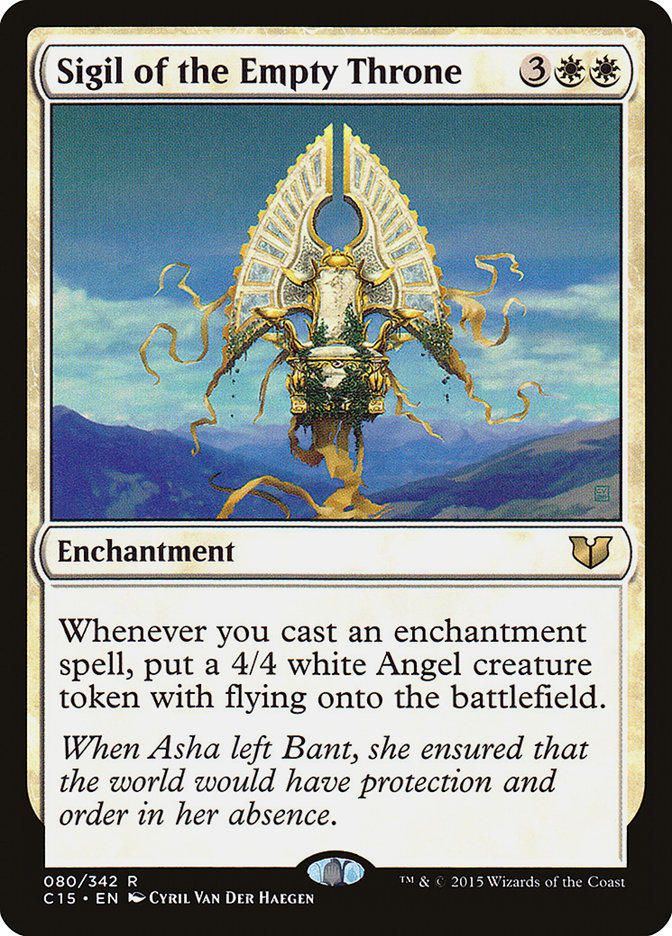 Sigil of the Empty Throne [Commander 2015] | Deep Dive Games St. Marys