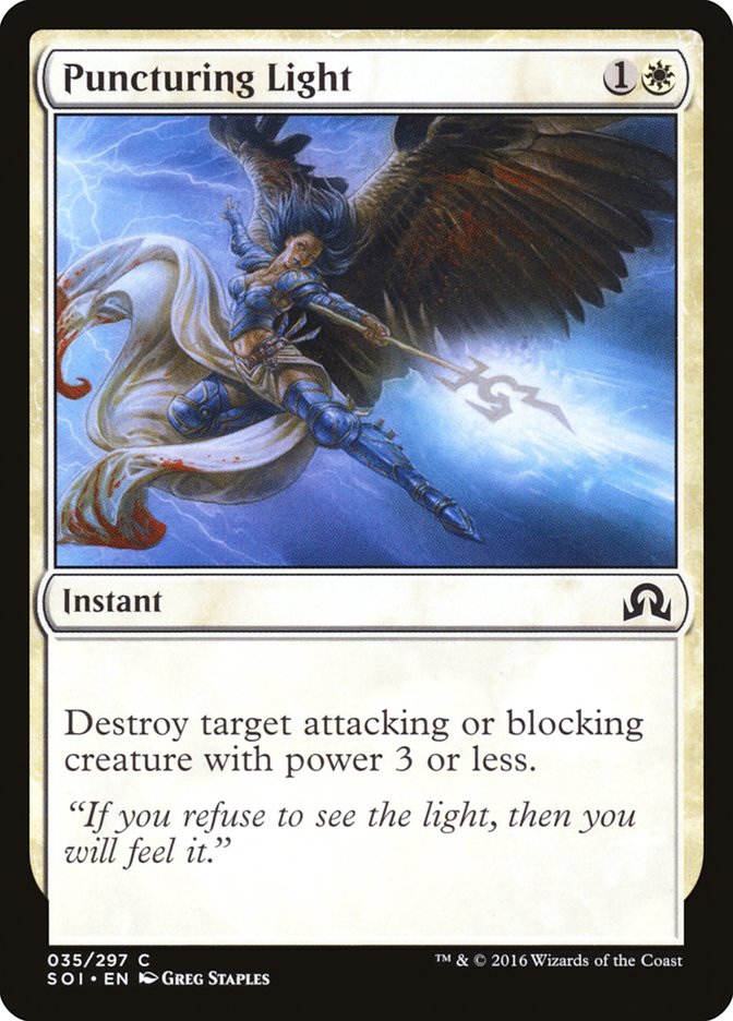 Puncturing Light [Shadows over Innistrad] | Deep Dive Games St. Marys