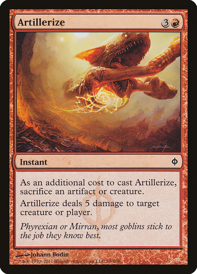 Artillerize [New Phyrexia] | Deep Dive Games St. Marys