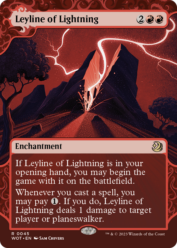 Leyline of Lightning [Wilds of Eldraine: Enchanting Tales] | Deep Dive Games St. Marys