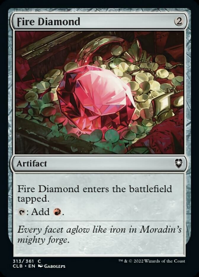 Fire Diamond [Commander Legends: Battle for Baldur's Gate] | Deep Dive Games St. Marys