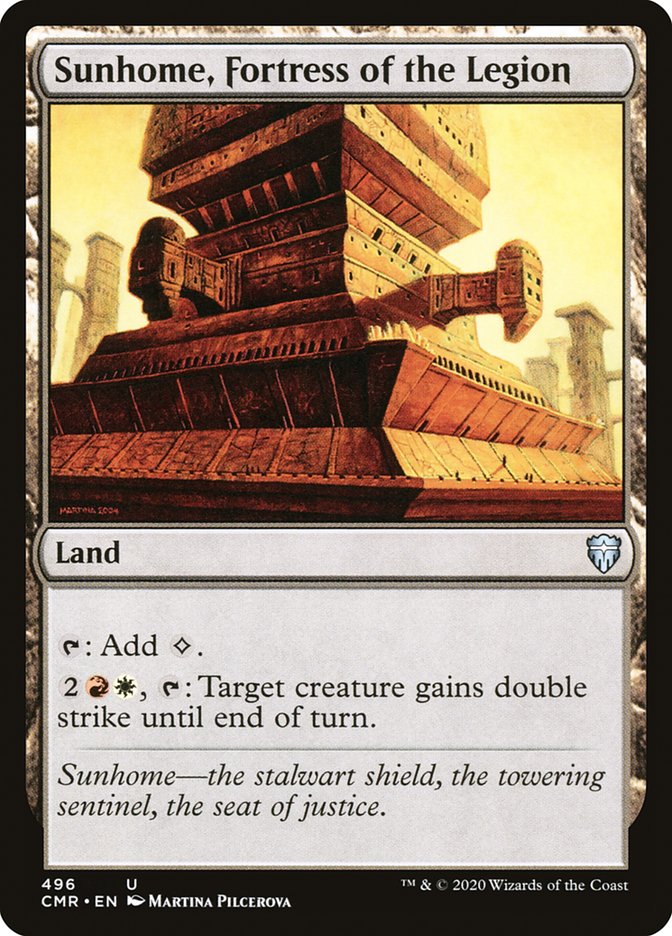 Sunhome, Fortress of the Legion [Commander Legends] | Deep Dive Games St. Marys