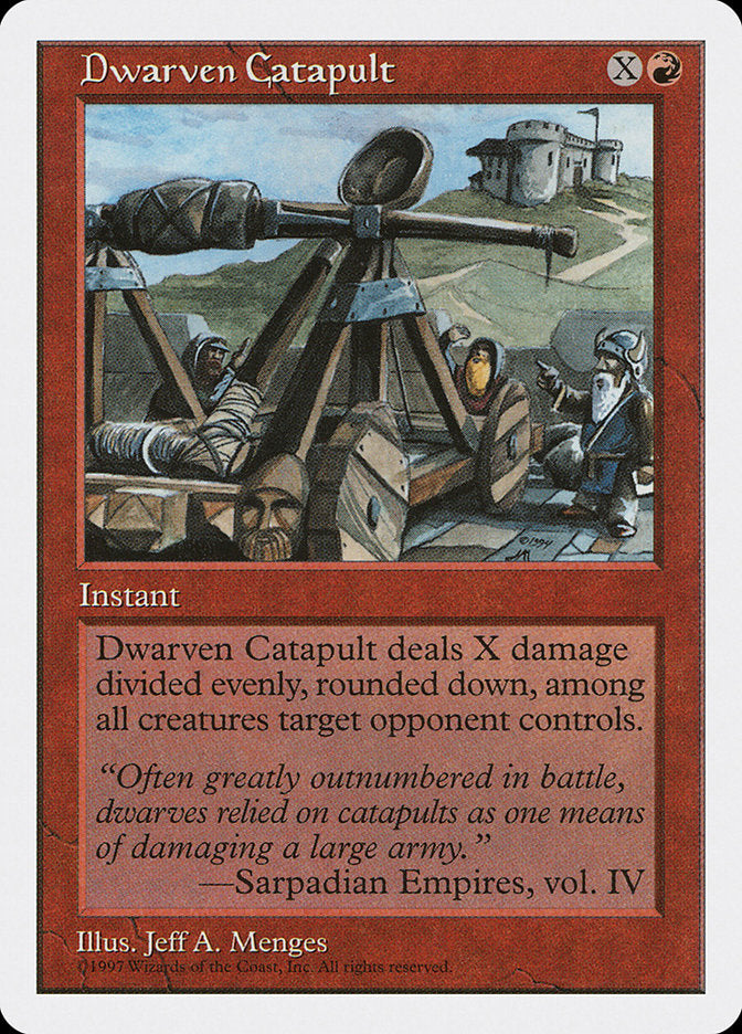 Dwarven Catapult [Fifth Edition] | Deep Dive Games St. Marys
