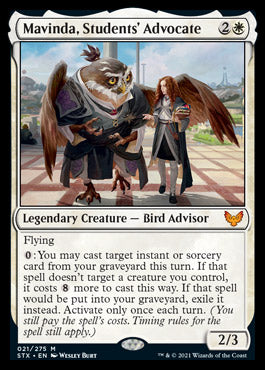 Mavinda, Students' Advocate [Strixhaven: School of Mages] | Deep Dive Games St. Marys