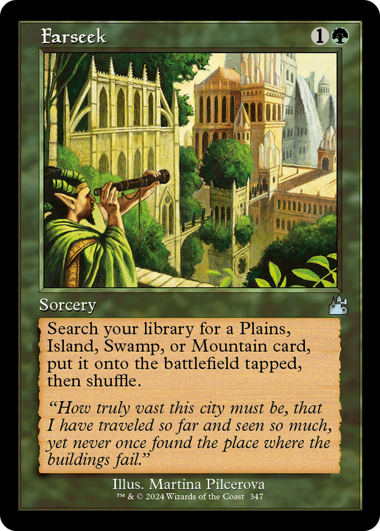 Farseek (Retro Frame) [Ravnica Remastered] | Deep Dive Games St. Marys