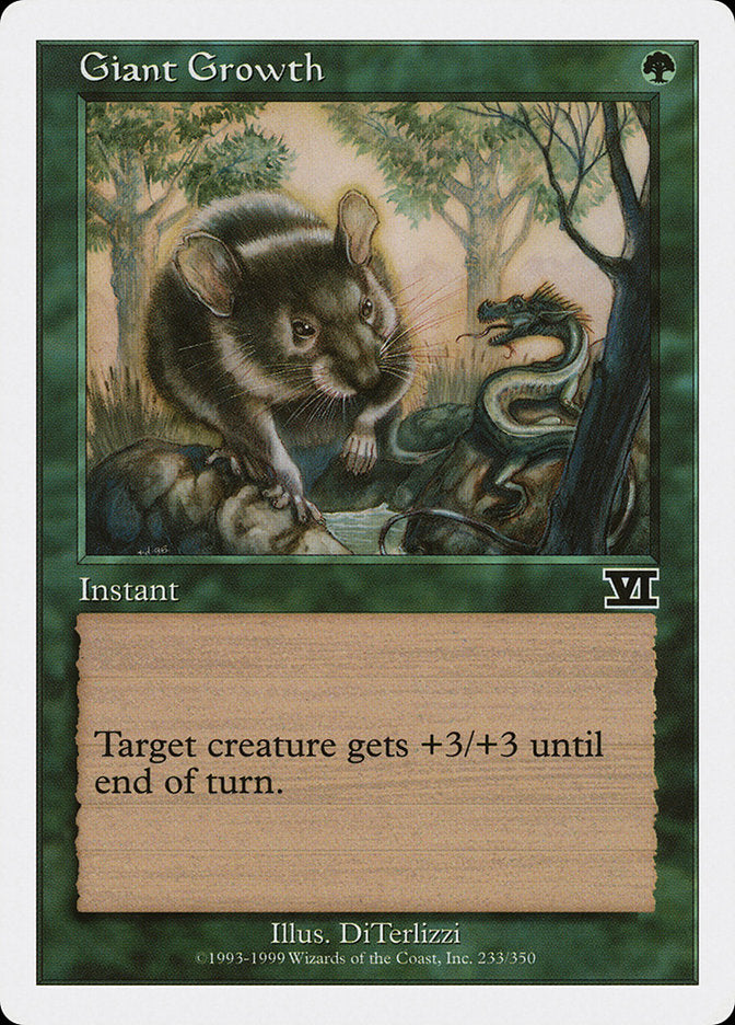 Giant Growth [Classic Sixth Edition] | Deep Dive Games St. Marys