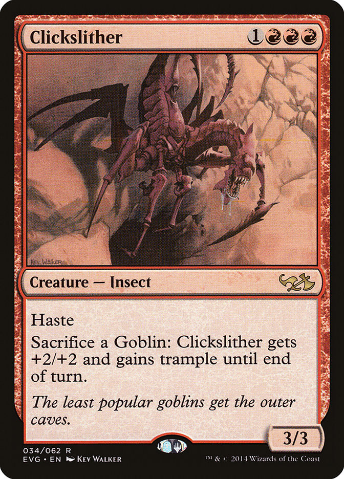 Clickslither (Elves vs. Goblins) [Duel Decks Anthology] | Deep Dive Games St. Marys