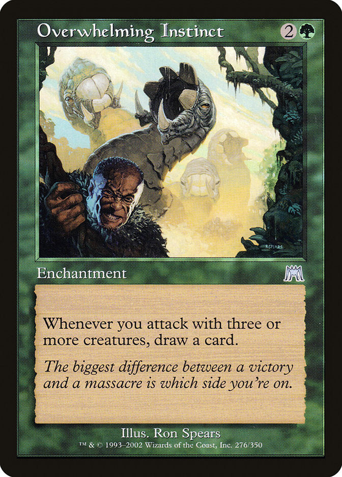 Overwhelming Instinct [Onslaught] | Deep Dive Games St. Marys