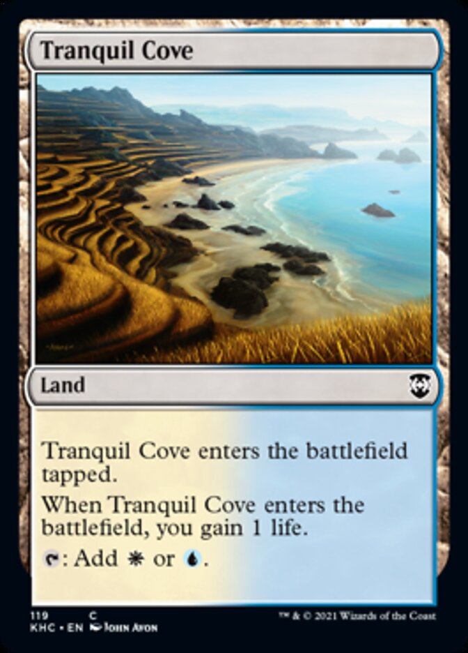 Tranquil Cove [Kaldheim Commander] | Deep Dive Games St. Marys
