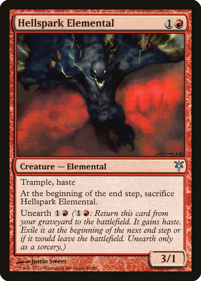 Hellspark Elemental [Duel Decks: Sorin vs. Tibalt] | Deep Dive Games St. Marys