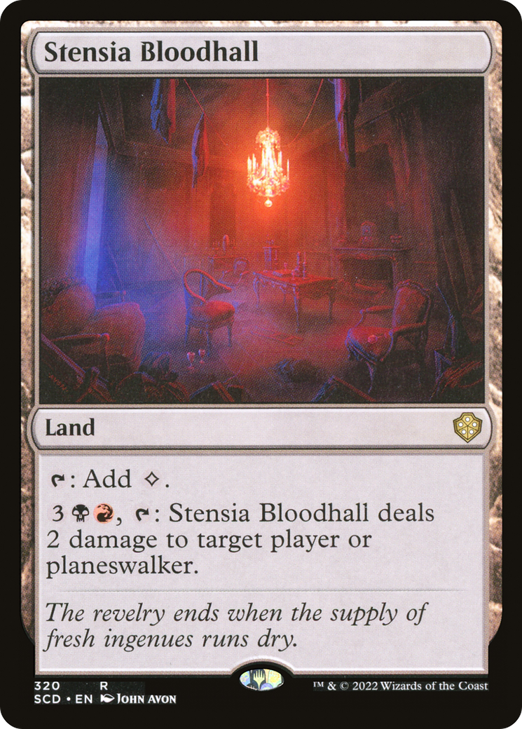 Stensia Bloodhall [Starter Commander Decks] | Deep Dive Games St. Marys