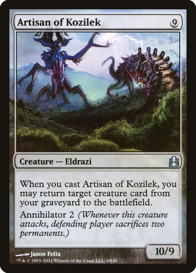 Artisan of Kozilek [Commander 2011] | Deep Dive Games St. Marys