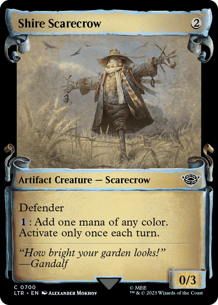 Shire Scarecrow [The Lord of the Rings: Tales of Middle-Earth Showcase Scrolls] | Deep Dive Games St. Marys