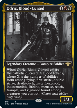 Odric, Blood-Cursed [Innistrad: Double Feature] | Deep Dive Games St. Marys