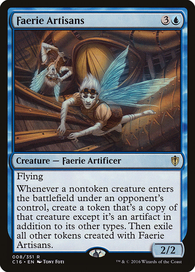 Faerie Artisans [Commander 2016] | Deep Dive Games St. Marys