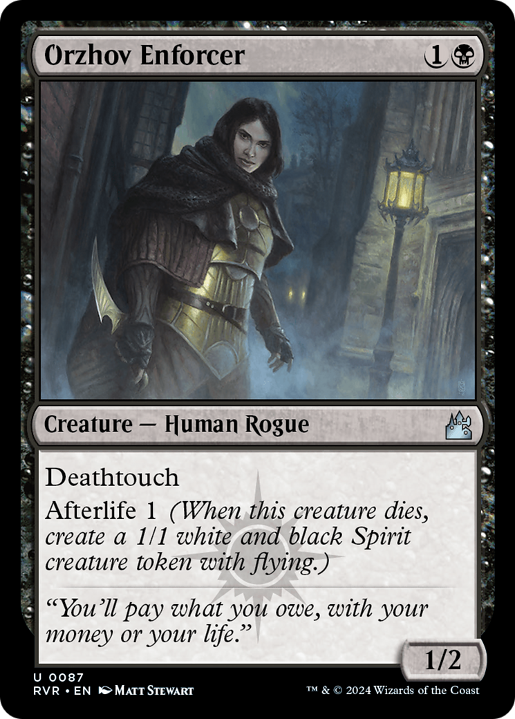 Orzhov Enforcer [Ravnica Remastered] | Deep Dive Games St. Marys
