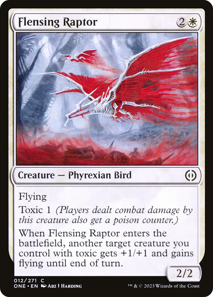Flensing Raptor [Phyrexia: All Will Be One] | Deep Dive Games St. Marys