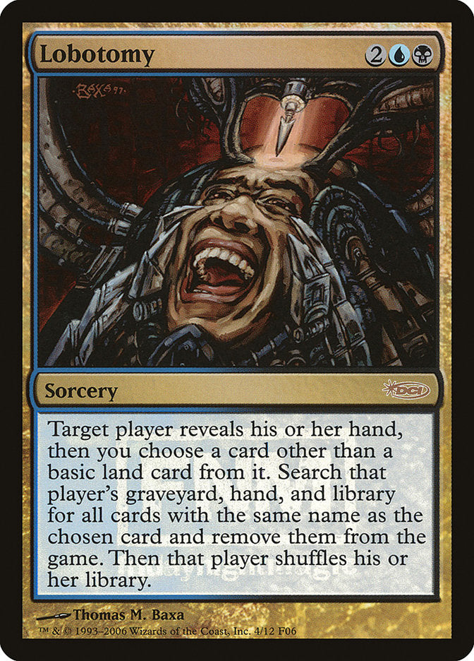Lobotomy [Friday Night Magic 2006] | Deep Dive Games St. Marys
