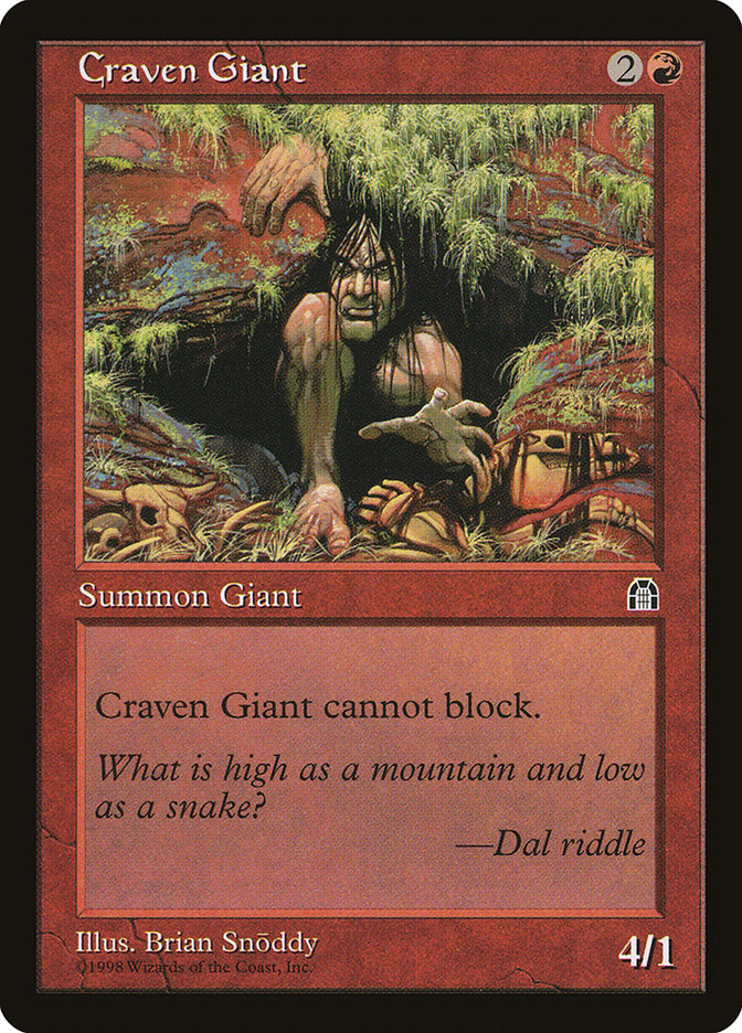 Craven Giant [Stronghold] | Deep Dive Games St. Marys