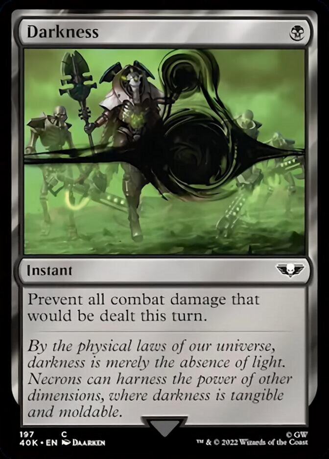 Darkness (Surge Foil) [Warhammer 40,000] | Deep Dive Games St. Marys