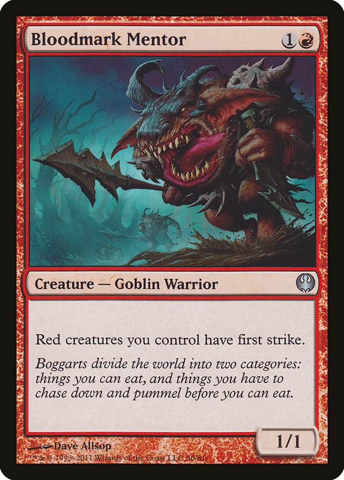 Bloodmark Mentor [Duel Decks: Knights vs. Dragons] | Deep Dive Games St. Marys