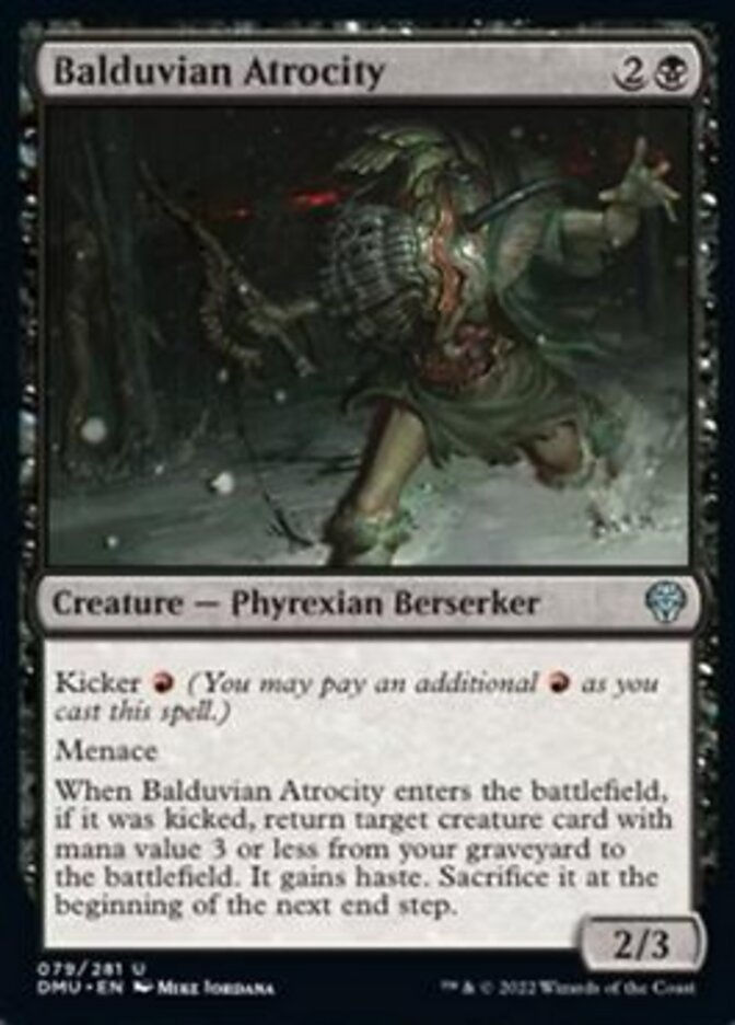 Balduvian Atrocity [Dominaria United] | Deep Dive Games St. Marys