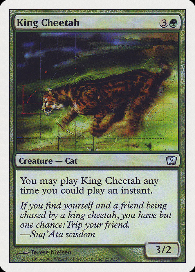 King Cheetah [Ninth Edition] | Deep Dive Games St. Marys