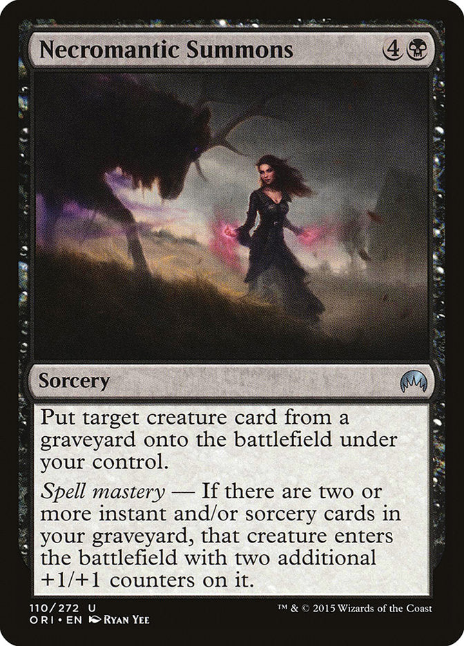 Necromantic Summons [Magic Origins] | Deep Dive Games St. Marys