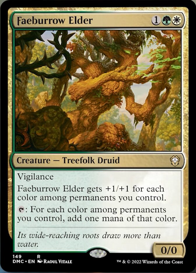 Faeburrow Elder [Dominaria United Commander] | Deep Dive Games St. Marys