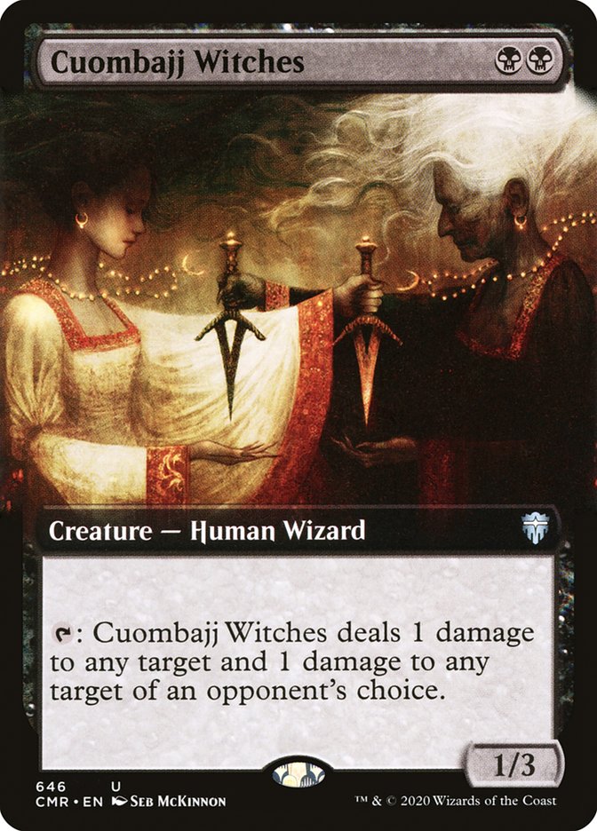 Cuombajj Witches (Extended Art) [Commander Legends] | Deep Dive Games St. Marys