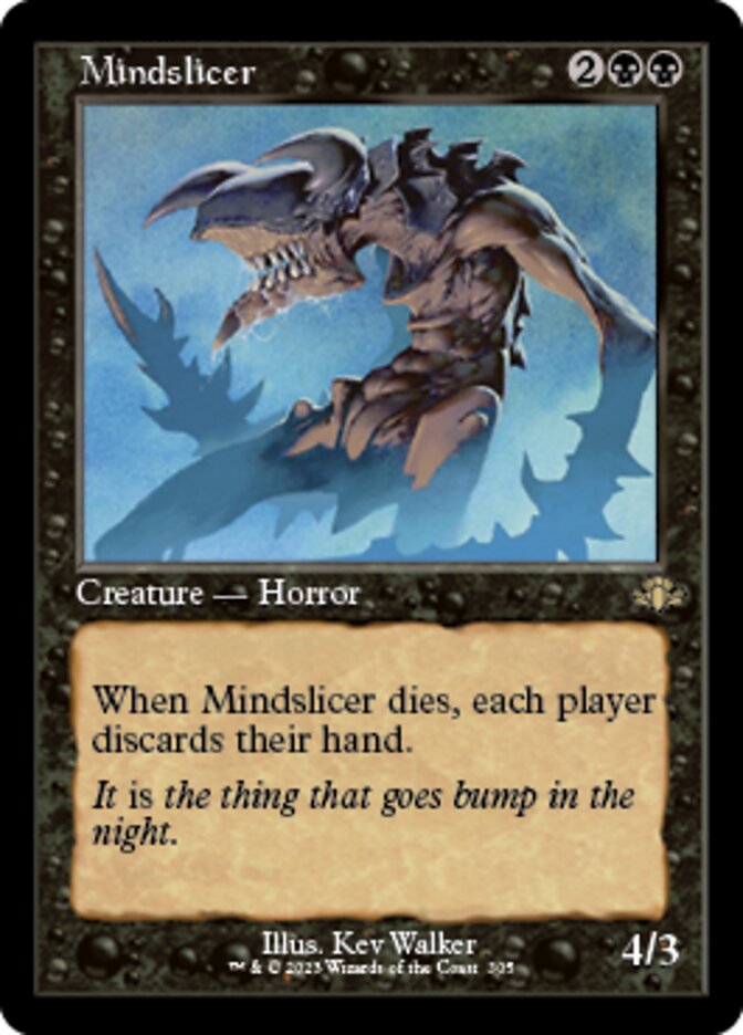 Mindslicer (Retro) [Dominaria Remastered] | Deep Dive Games St. Marys