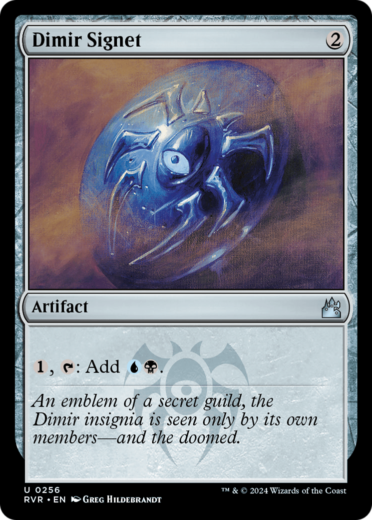 Dimir Signet [Ravnica Remastered] | Deep Dive Games St. Marys
