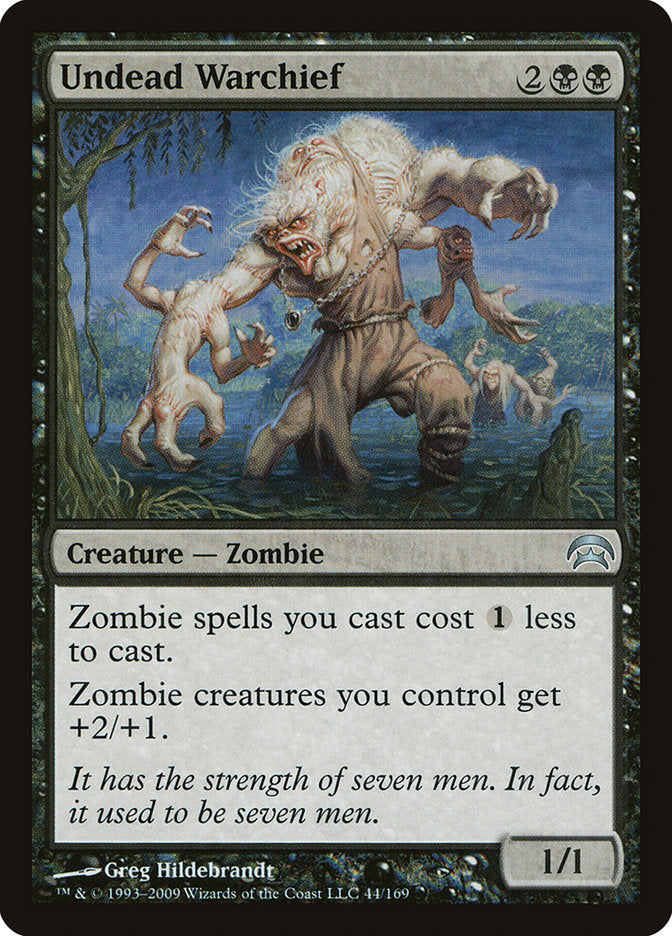 Undead Warchief [Planechase] | Deep Dive Games St. Marys