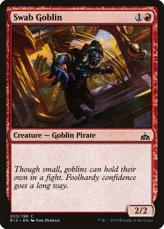 Swab Goblin [Rivals of Ixalan] | Deep Dive Games St. Marys