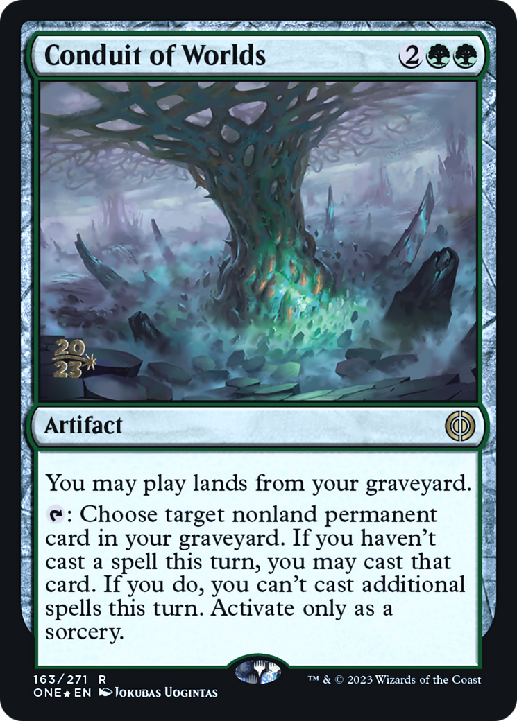 Conduit of Worlds [Phyrexia: All Will Be One Prerelease Promos] | Deep Dive Games St. Marys