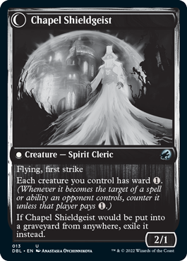 Chaplain of Alms // Chapel Shieldgeist [Innistrad: Double Feature] | Deep Dive Games St. Marys