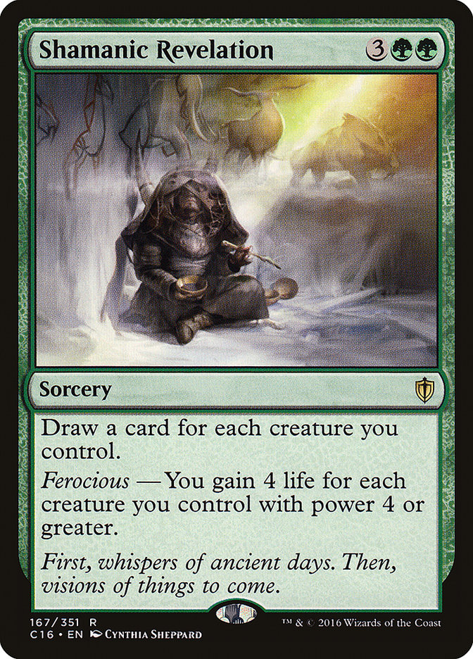 Shamanic Revelation [Commander 2016] | Deep Dive Games St. Marys