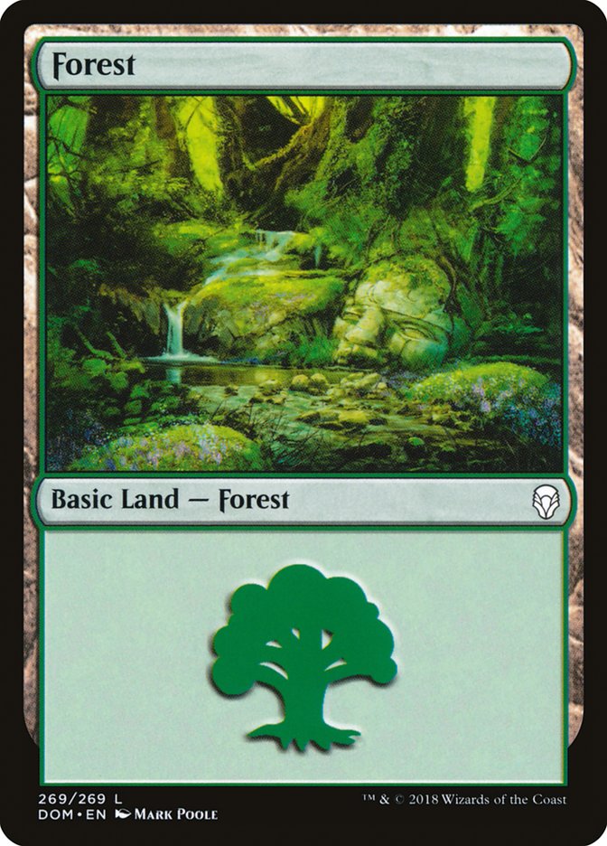 Forest (269) [Dominaria] | Deep Dive Games St. Marys