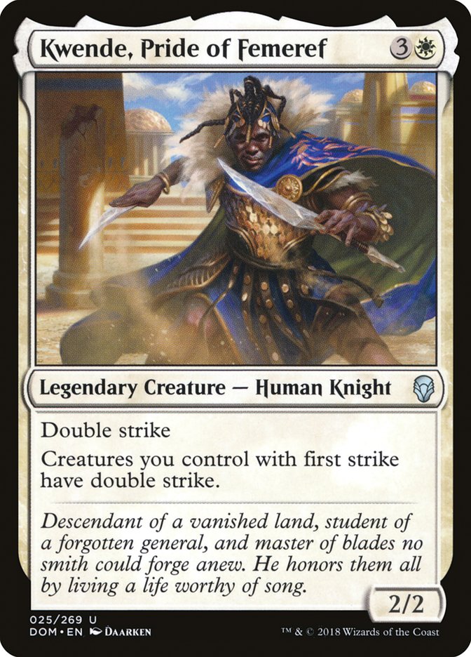 Kwende, Pride of Femeref [Dominaria] | Deep Dive Games St. Marys
