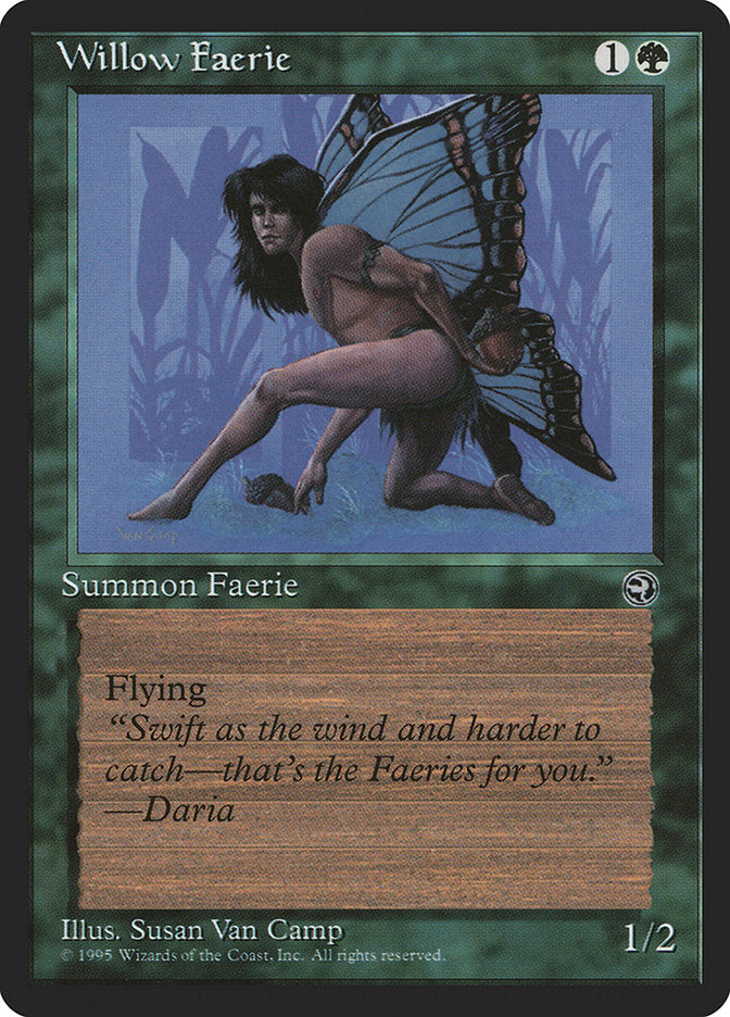 Willow Faerie (Daria Flavor Text) [Homelands] | Deep Dive Games St. Marys