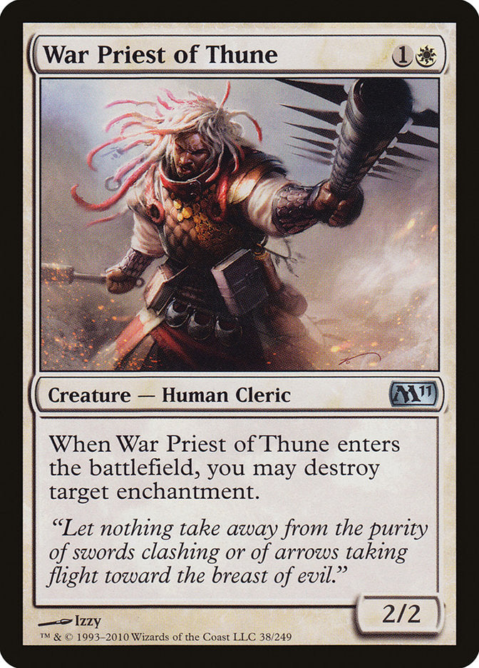 War Priest of Thune [Magic 2011] | Deep Dive Games St. Marys