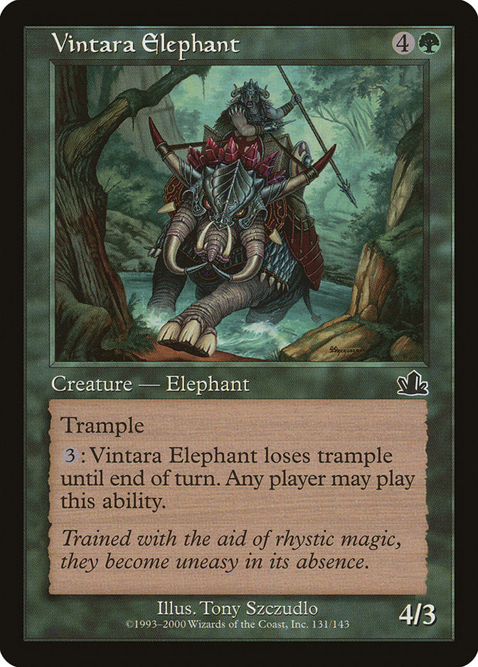 Vintara Elephant [Prophecy] | Deep Dive Games St. Marys
