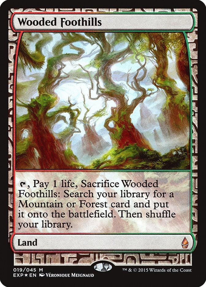 Wooded Foothills [Zendikar Expeditions] | Deep Dive Games St. Marys